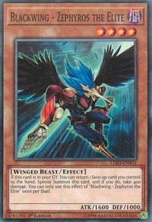 Blackwing - Zephyros the Elite - Legendary Duelists: White Dragon Abyss (Common) [LED3-031]