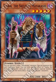 Yasha, the Skeletal Mayakashi - Hidden Summoners (Super Rare) [HISU-031]