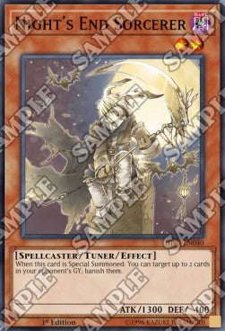 Night's End Sorcerer - Hidden Summoners (Super Rare) [HISU-040]