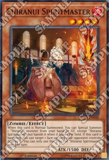 Shiranui Spiritmaster - Hidden Summoners (Super Rare) [HISU-048]