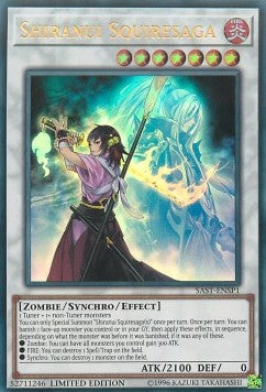 Shiranui Squiresaga (V.2 - Ultra Rare) - Savage Strike (Ultra Rare) [SAST-SP1]
