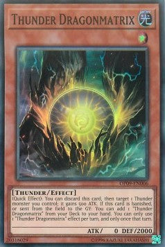 Thunder Dragonmatrix - OTS Tournament Pack 9 (Super Rare) [OP09-006]