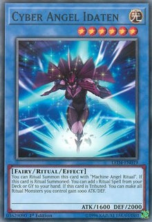 Cyber Angel Idaten - Legendary Duelists: Sisters of the Rose (Common) [LED4-019]