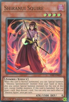Shiranui Squire - Savage Strike (Super Rare) [SAST-019]