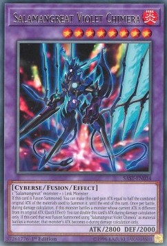 Salamangreat Violet Chimera - Savage Strike (Rare) [SAST-034]