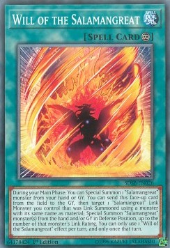 Will of the Salamangreat - Structure Deck: Soulburner (Common) [SDSB-026]