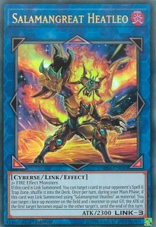 Salamangreat Heatleo (V.1 - Ultra Rare) - Structure Deck: Soulburner (Ultra Rare) [SDSB-040]