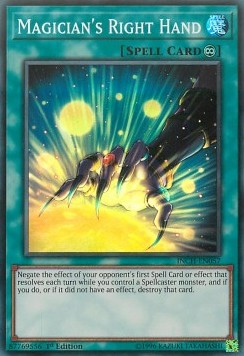 Magician's Right Hand - The Infinity Chasers (Super Rare) [INCH-057]