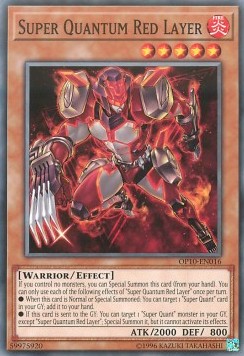Super Quantum Red Layer - OTS Tournament Pack 10 (Common) [OP10-016]