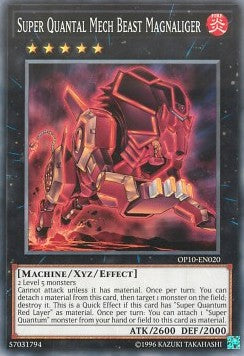 Super Quantal Mech Beast Magnaliger - OTS Tournament Pack 10 (Common) [OP10-020]
