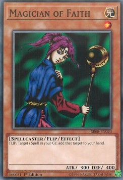 Magician of Faith - Structure Deck: Order of the Spellcasters (Common) [SR08-020]