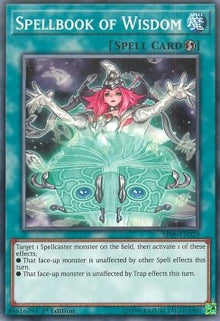 Spellbook of Wisdom - Structure Deck: Order of the Spellcasters (Common) [SR08-029]