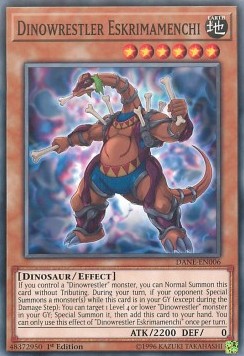 Dinowrestler Eskrimamenchi - Dark Neostorm (Common) [DANE-006]