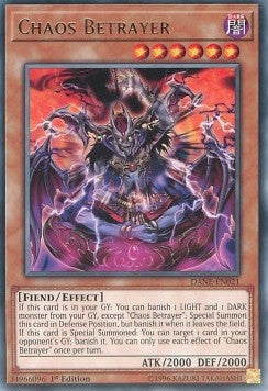 Chaos Betrayer - Dark Neostorm (Rare) [DANE-021]