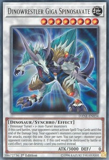 Dinowrestler Giga Spinosavate - Dark Neostorm (Rare) [DANE-034]