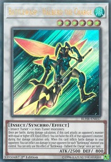 Battlewasp - Halberd the Charge - Battles of Legend: Hero's Revenge (Ultra Rare) [BLHR-037]