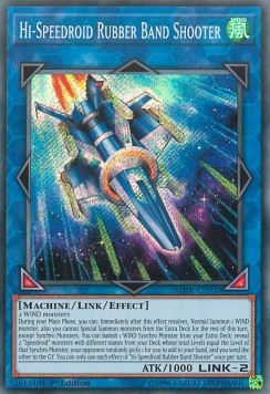 Hi-Speedroid Rubber Band Shooter - Battles of Legend: Hero's Revenge (Secret Rare) [BLHR-050]