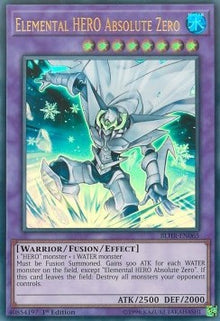 Elemental HERO Absolute Zero - Battles of Legend: Hero's Revenge (Ultra Rare) [BLHR-065]