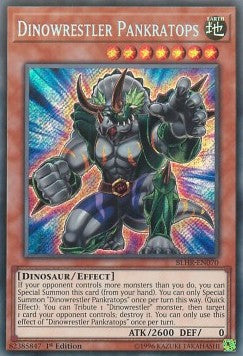 Dinowrestler Pankratops - Battles of Legend: Hero's Revenge (Secret Rare) [BLHR-070]
