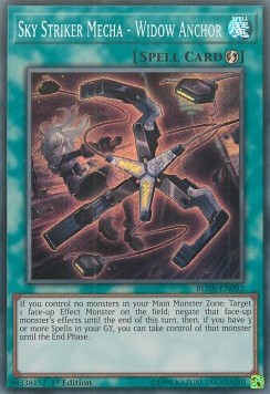 Sky Striker Mecha - Widow Anchor - Battles of Legend: Hero's Revenge (Secret Rare) [BLHR-092]