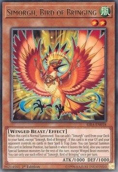 Simorgh, Bird of Bringing - Rising Rampage (Rare) [RIRA-018]