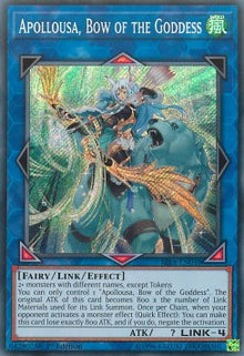 Apollousa, Bow of the Goddess (V.1 - Secret Rare) - Rising Rampage (Secret Rare) [RIRA-048]