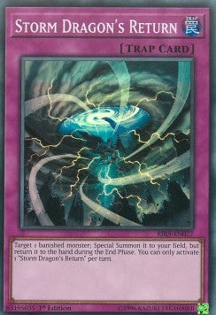 Storm Dragon's Return (V.1 - Super Rare) - Rising Rampage (Super Rare) [RIRA-077]
