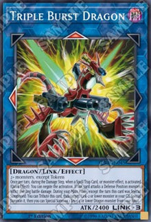 Triple Burst Dragon - Structure Deck: Rokket Revolt (Common) [SDRR-045]
