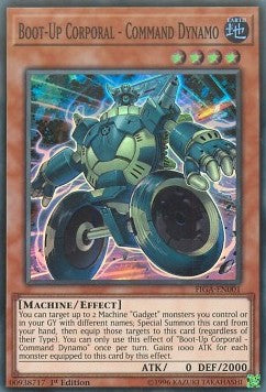 Boot-Up Corporal - Command Dynamo - Fists of the Gadgets (Super Rare) [FIGA-001]