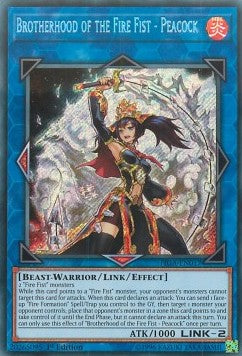 Brotherhood of the Fire Fist - Peacock - Fists of the Gadgets (Secret Rare) [FIGA-017]