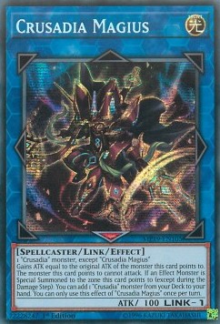Crusadia Magius - 2019 Gold Sarcophagus Tin Mega Pack (Secret Rare) [MP19-105]