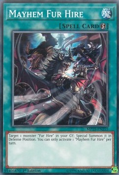 Mayhem Fur Hire - 2019 Gold Sarcophagus Tin Mega Pack (Common) [MP19-255]