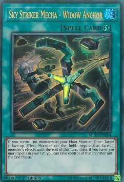 Sky Striker Mecha - Widow Anchor - 2019 Gold Sarcophagus Tin Mega Pack (Ultra Rare) [MP19-264]