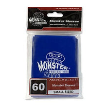 60 Small Monster Logo Sleeves (Blue)
