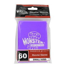 60 Small Monster Logo Sleeves (Purple)