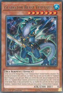 Gladiator Beast Vespasius - Chaos Impact (Rare) [CHIM-013]