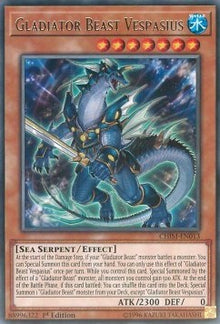 Gladiator Beast Vespasius - Chaos Impact (Rare) [CHIM-013]