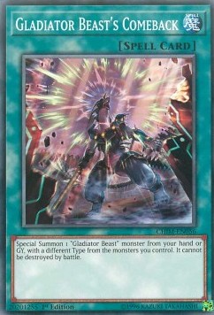 Gladiator Beast's Comeback - Chaos Impact (Common) [CHIM-056]