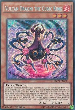 Vulcan Dragni the Cubic King (V.3 - Secret Rare)