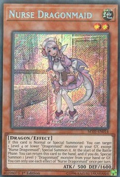 Nurse Dragonmaid - Mystic Fighters (Secret Rare) [MYFI-014]