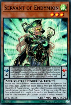 Servant of Endymion - OTS Tournament Pack 12 (Super Rare) [OP12-008]