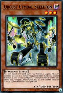 Orcust Cymbal Skeleton - OTS Tournament Pack 12 (Super Rare) [OP12-007]