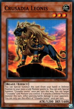 Crusadia Leonis - OTS Tournament Pack 12 (Super Rare) [OP12-005]
