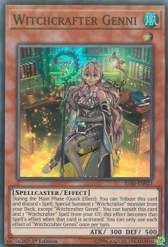 Witchcrafter Genni - Ignition Assault (Super Rare) [IGAS-021]