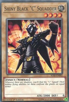 Shiny Black "C" Squadder - Ignition Assault (Common) [IGAS-092]