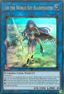 Lib the World Key Blademaster - Duel Overload (Ultra Rare) [DUOV-023]