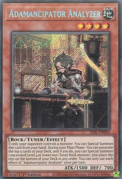 Adamancipator Analyzer - Secret Slayers (Secret Rare) [SESL-003]