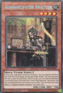 Adamancipator Analyzer - Secret Slayers (Secret Rare) [SESL-003]