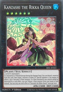 Kanzashi the Rikka Queen - Secret Slayers (Super Rare) [SESL-021]