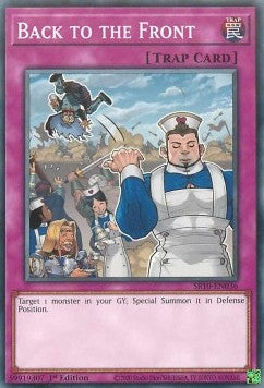 Back to the Front - Structure Deck: Mechanized Madness (Common) [SR10-036]